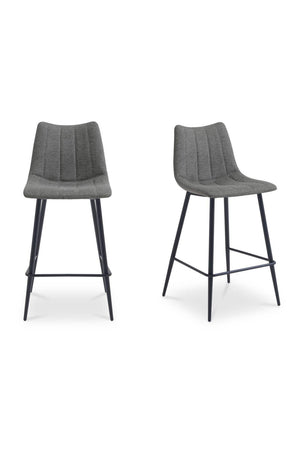   Modern European furniture - Vertical Stitched Counter Stools (2) - www.oroa.com | Oroa.com