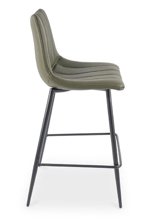   Modern European furniture - Vertical Stitched Counter Stools (2) - www.oroa.com | Oroa.com