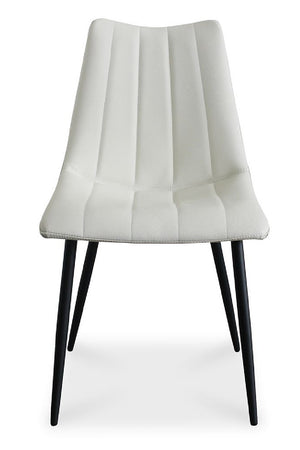Modern European furniture - Vertical Stitched Dining Chairs (2) - www.oroa.com