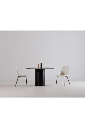 Modern European furniture - Vertical Stitched Dining Chairs (2) - www.oroa.com