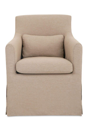 Slipcovered Outdoor Dining Chair | Novi Living Lydia | Oroa.com