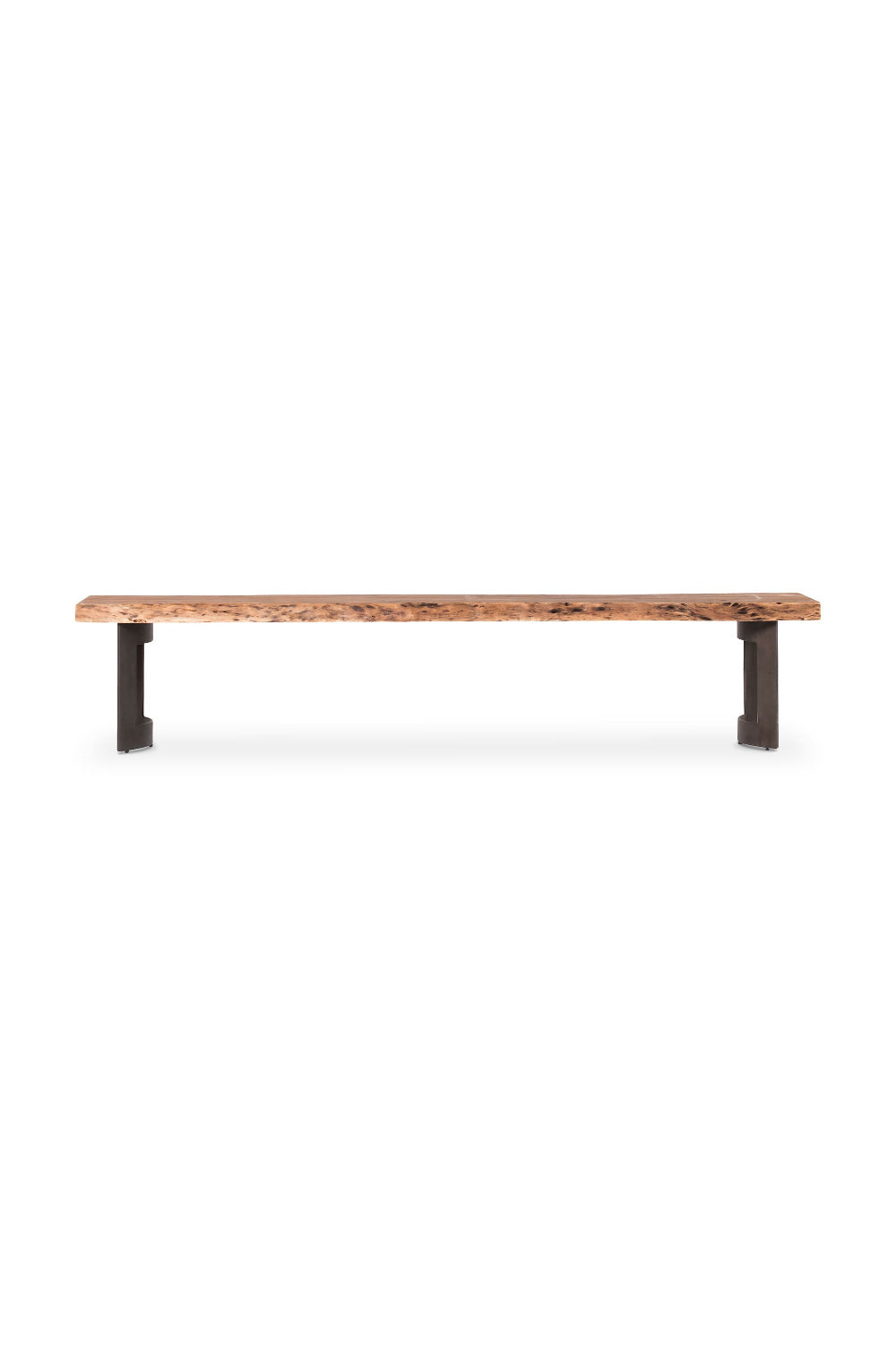 Modern European furniture - Brown Acacia Bench - www.oroa.com