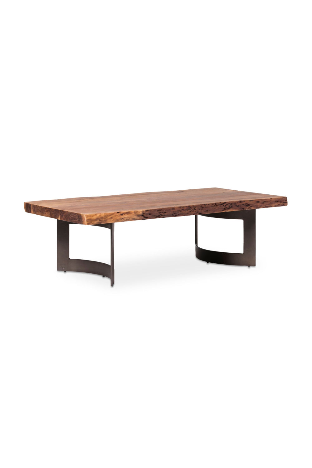   Modern European furniture - Brown Acacia Coffee Table - www.oroa.com | Oroa.com