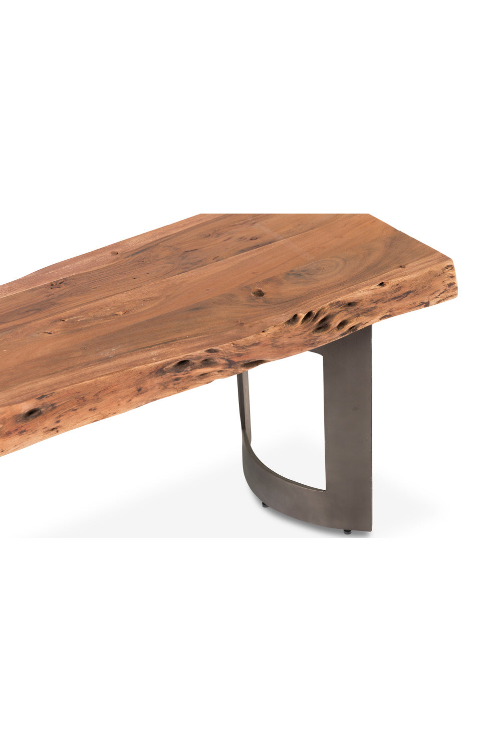 Rustic Natural Acacia Bench | Novi Living Bent | Oroa.com
