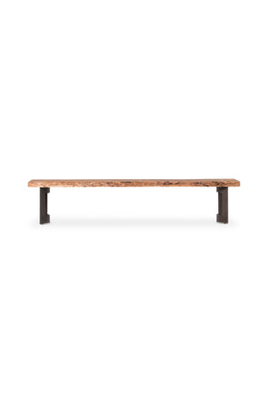Rustic Natural Acacia Bench | Novi Living Bent | Oroa.com