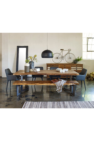 Rustic Natural Acacia Bench | Novi Living Bent | Oroa.com