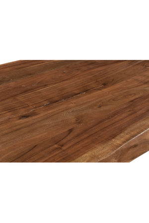Modern European furniture - Acacia Wood Top Counter Table - www.oroa.com