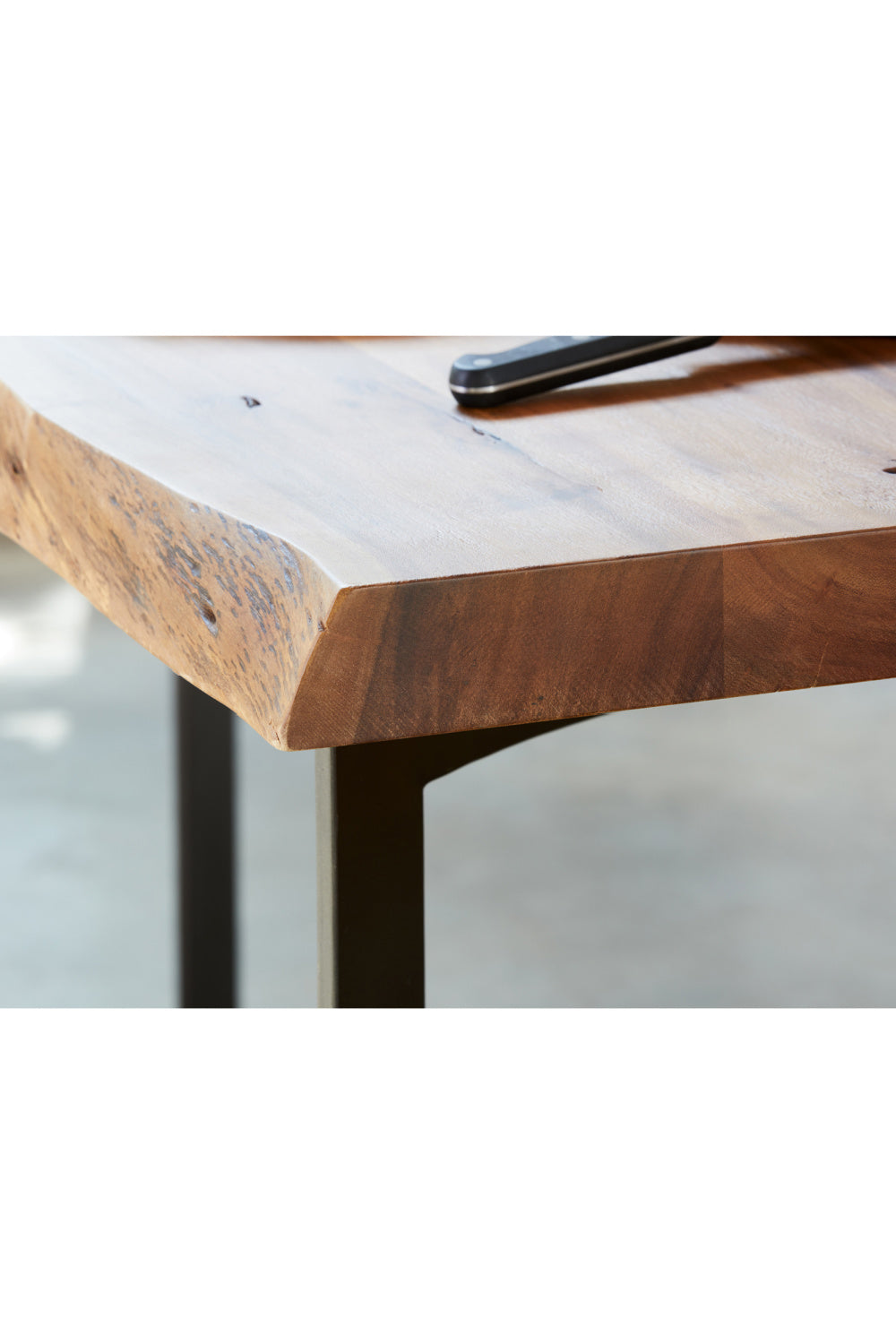 Modern European furniture - Acacia Wood Top Counter Table - www.oroa.com