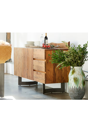 Modern European furniture - Rustic Acacia Sideboard - www.oroa.com