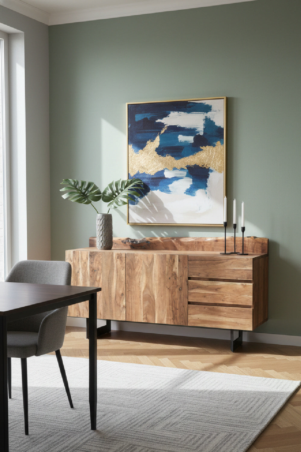 Modern European furniture - Rustic Acacia Sideboard - www.oroa.com