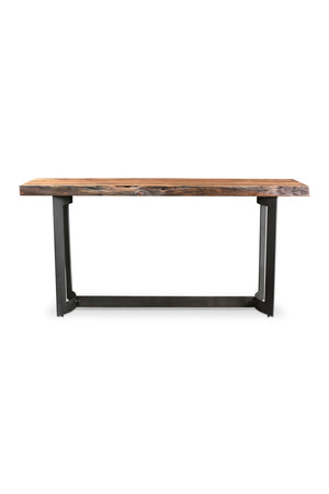 Modern European furniture - Brown Acacia Rustic Console Table - www.oroa.com