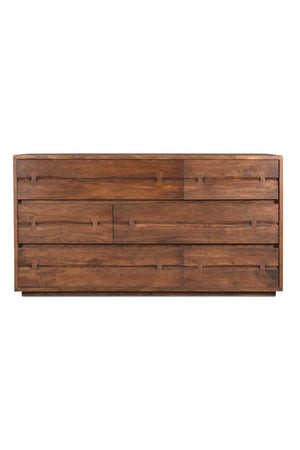 Modern European furniture - Solid Acacia 6-Drawer Dresser - www.oroa.com