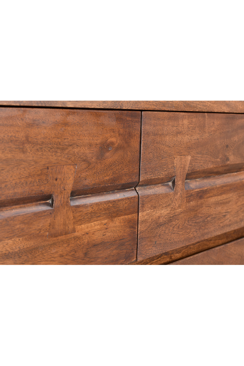 Modern European furniture - Solid Acacia 6-Drawer Dresser - www.oroa.com
