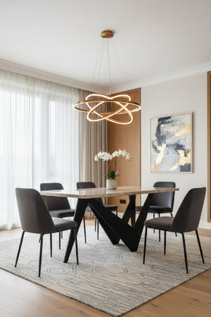 Sculptural Iron Base Console Table | Novi Living Bird | Oroa.com