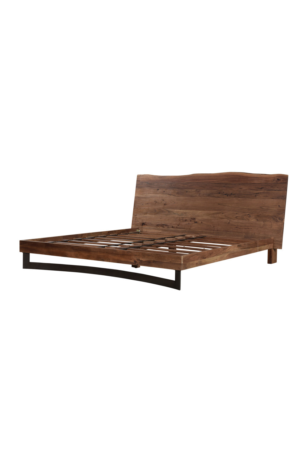 Rustic Natural Acacia Bed | Novi Living Bent | Oroa.com