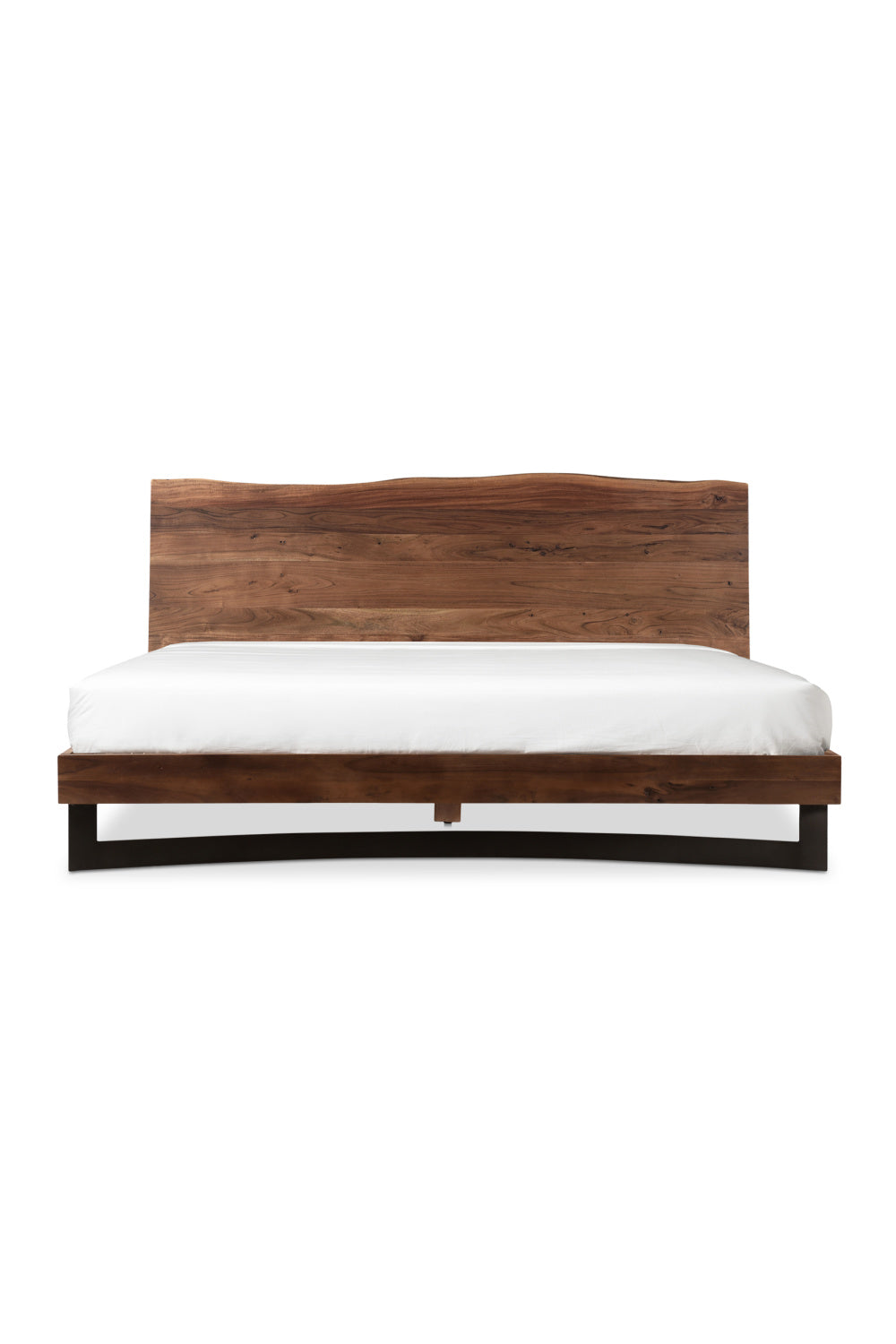 Rustic Natural Acacia Bed | Novi Living Bent | Oroa.com