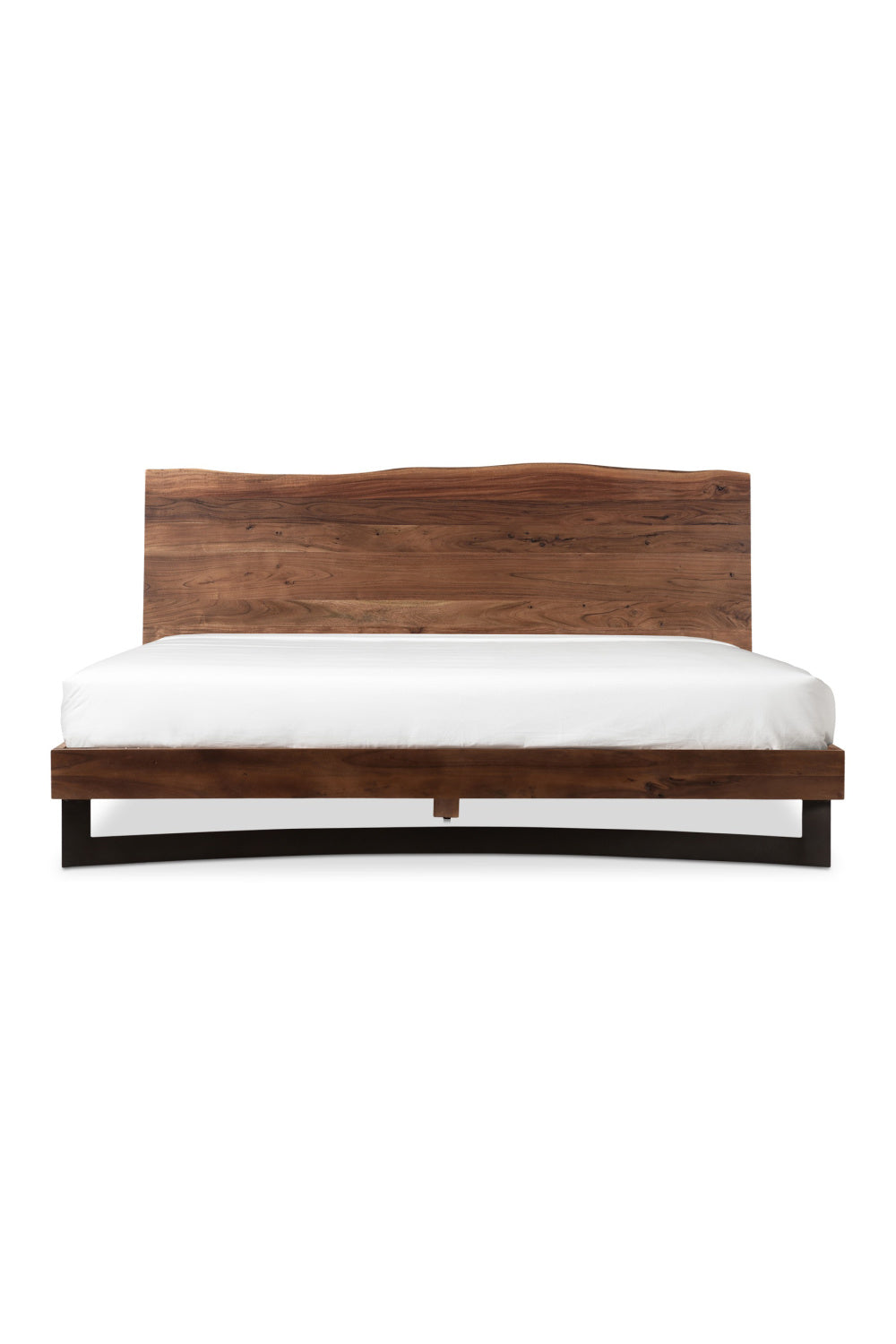Rustic Natural Acacia Bed | Novi Living Bent | Oroa.com