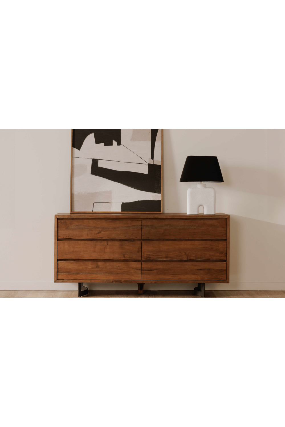   Modern European furniture - Solid Oak 6-Drawer Dresser - www.oroa.com | Oroa.com