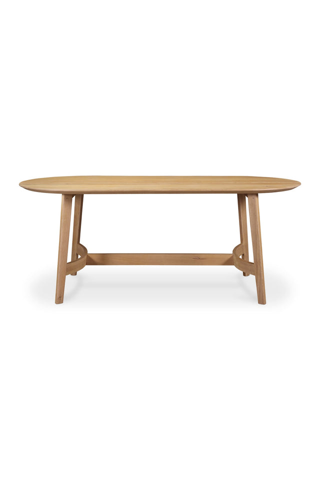 Oak Scandinavian Dining Table S | Novi Living Trie | Oroa.com