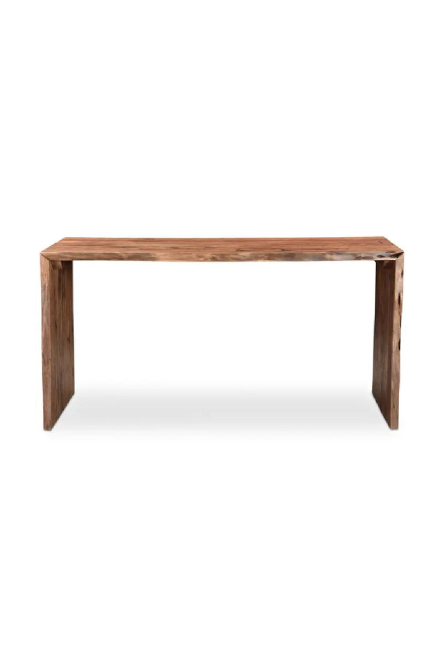 Modern European furniture - Rustic Acacia Wood Desk - www.oroa.com