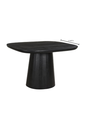 Black Acacia Dining Table | Novi Living Freed | Oroa.com