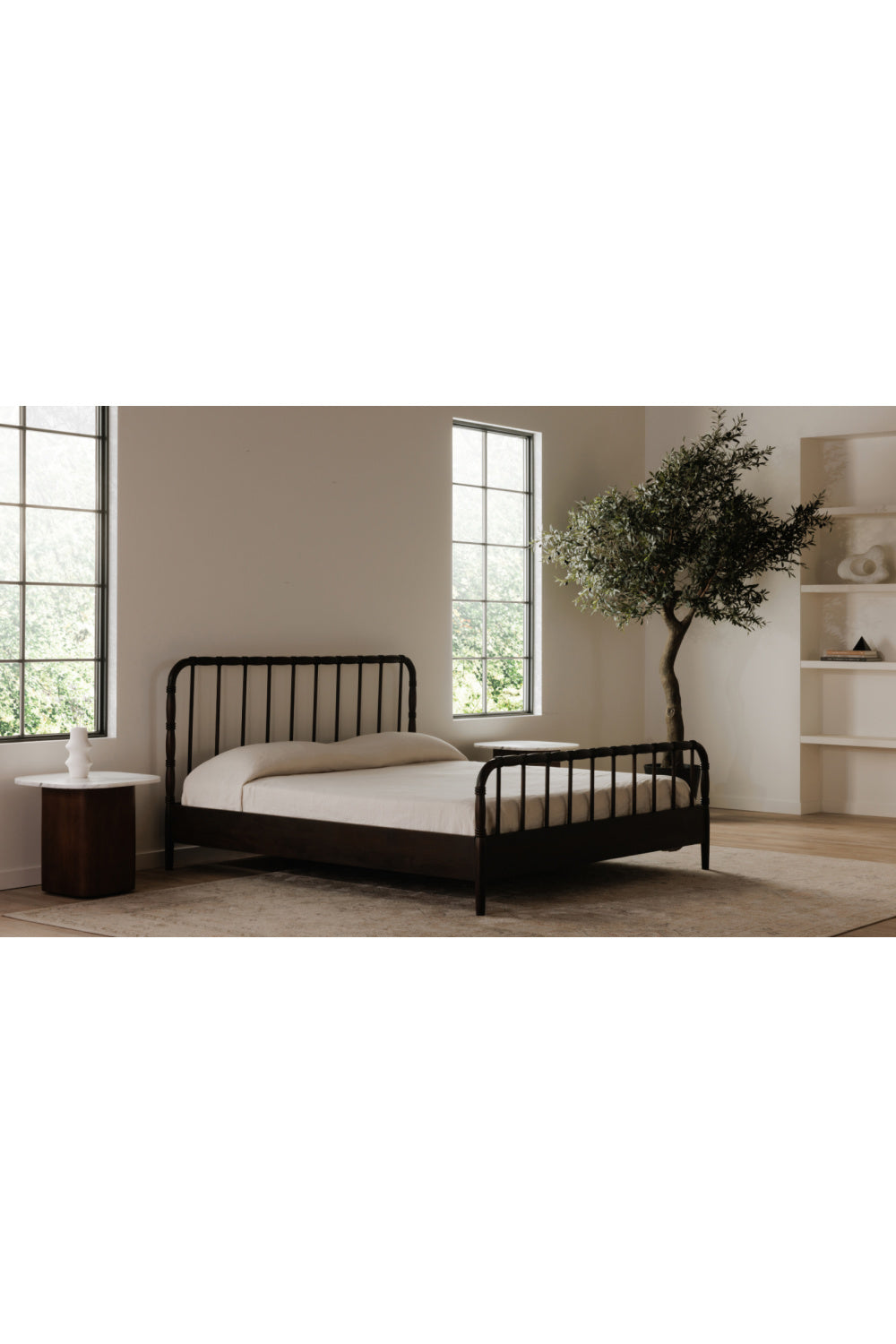 Acacia Wood Bed | Novi Living Vivian | Oroa.com