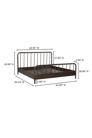 Acacia Wood Bed | Novi Living Vivian | Oroa.com