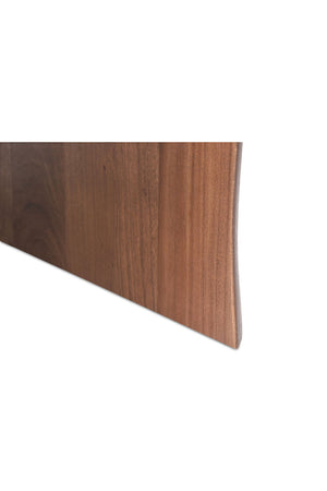 Modern European furniture - Brown Acacia Side Table - www.oroa.com