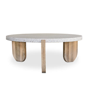 Acacia Legged Round Coffee Table | Novi Living Wunder | Oroa.com