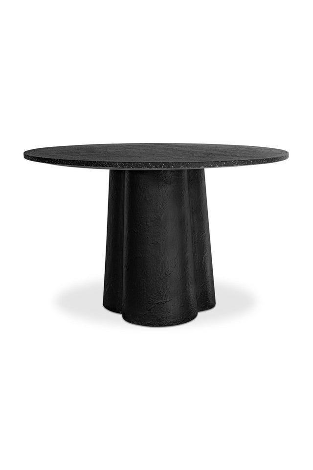 Modern European furniture - Black Terrazzo Indoor/Outdoor Dining Table - www.oroa.com