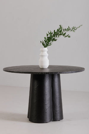   Modern European furniture - Black Terrazzo Indoor/Outdoor Dining Table - www.oroa.com | Oroa.com