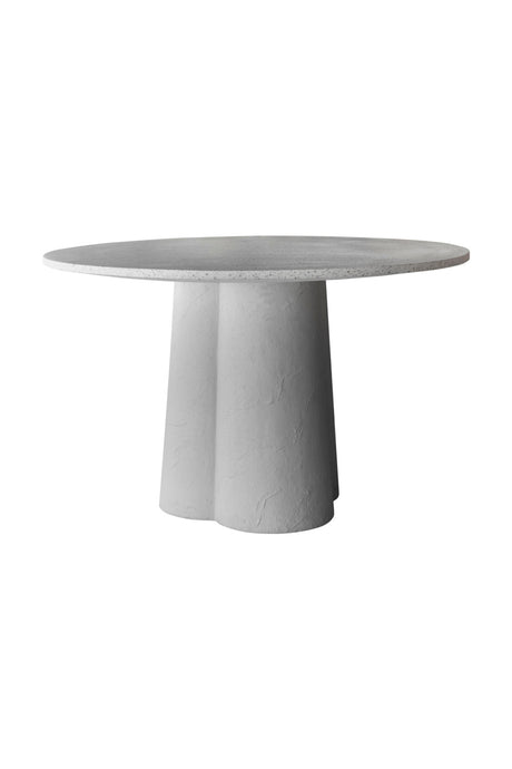 Modern European furniture - White Terrazzo Indoor/Outdoor Dining Table - www.oroa.com
