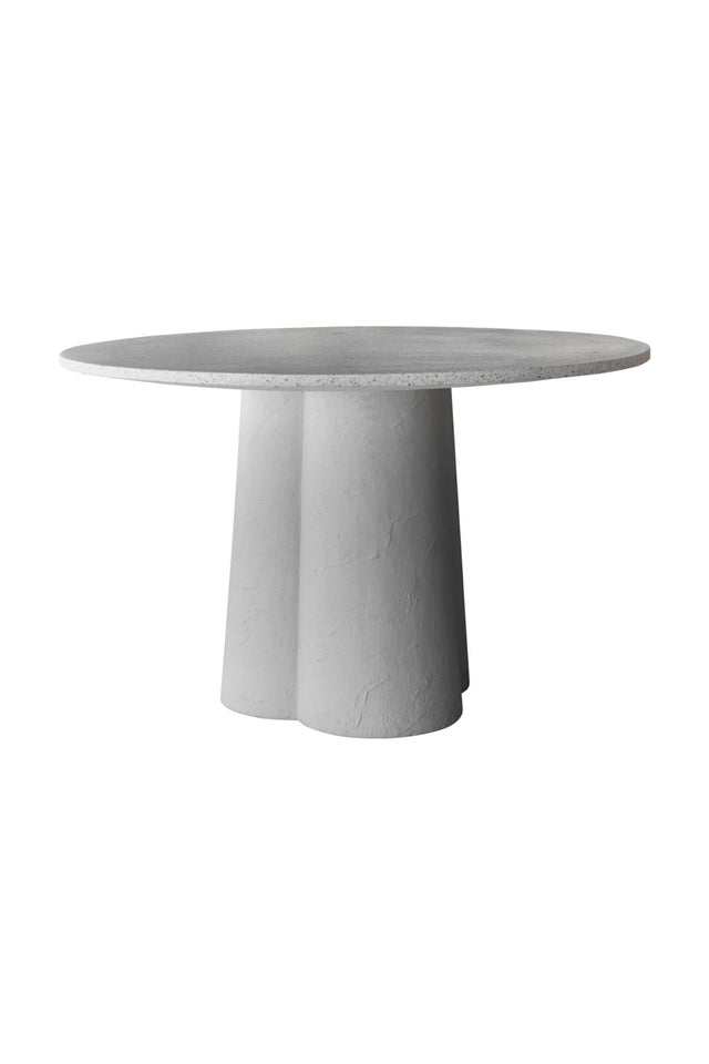 Modern European furniture - White Terrazzo Indoor/Outdoor Dining Table - www.oroa.com