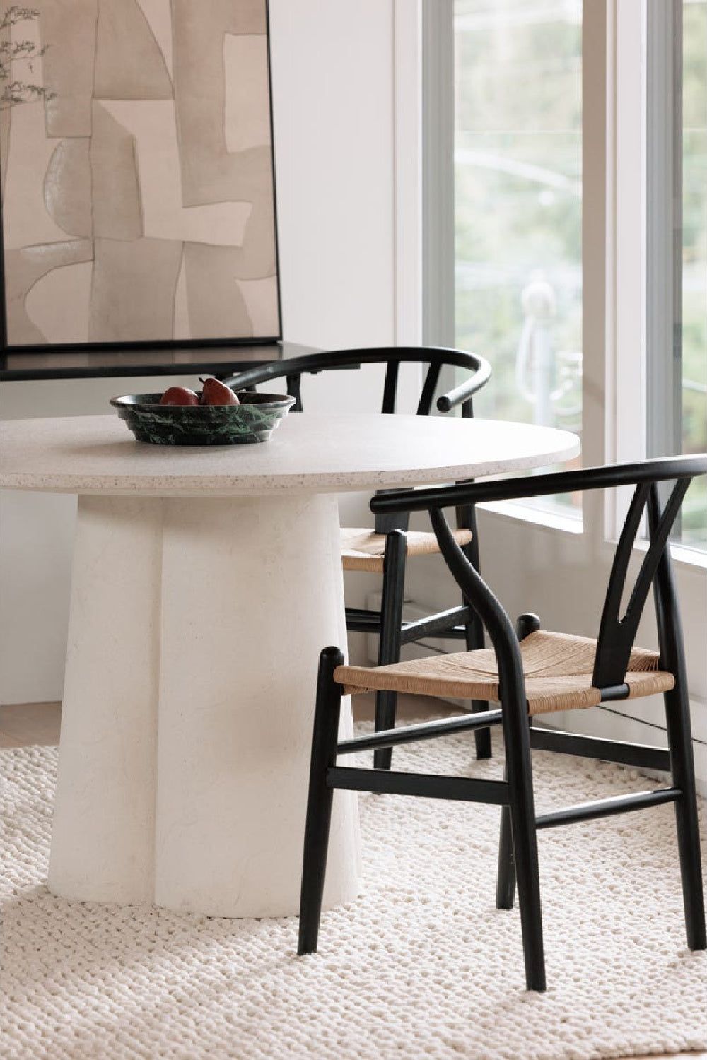 Modern European furniture - White Terrazzo Indoor/Outdoor Dining Table - www.oroa.com