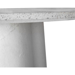   Modern European furniture - White Terrazzo Indoor/Outdoor Dining Table - www.oroa.com | Oroa.com