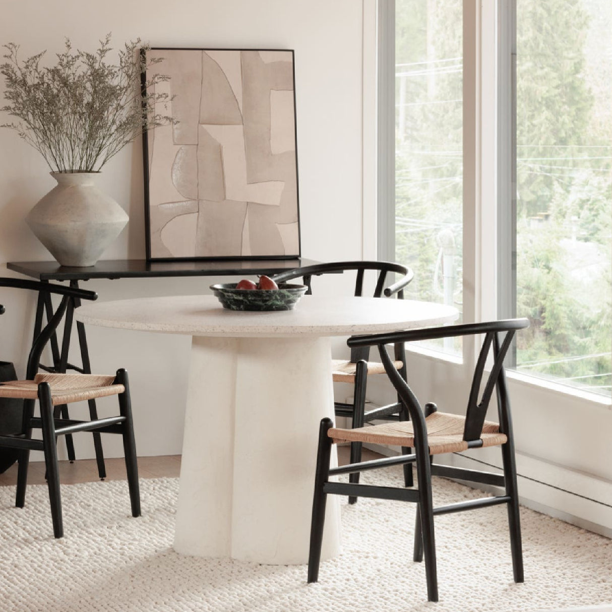   Modern European furniture - White Terrazzo Indoor/Outdoor Dining Table - www.oroa.com | Oroa.com