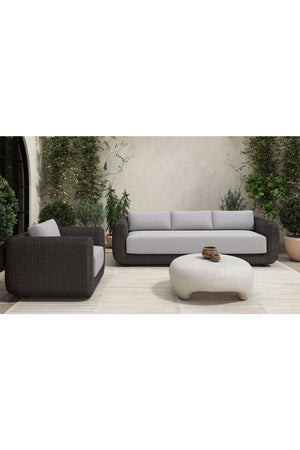 Modern European furniture - Modern Concrete Outdoor Coffee Table - www.oroa.com