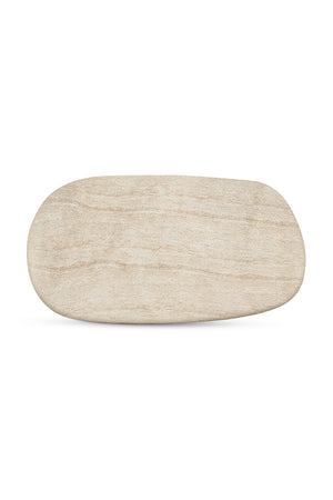 Modern European furniture - Beige Concrete Outdoor Dining Table - www.oroa.com