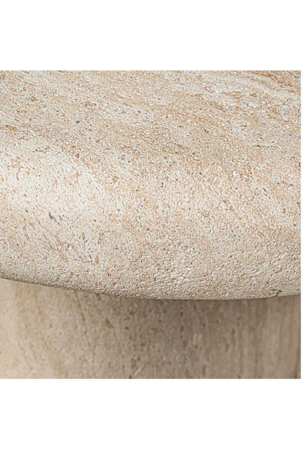 Modern European furniture - Beige Concrete Outdoor Dining Table - www.oroa.com