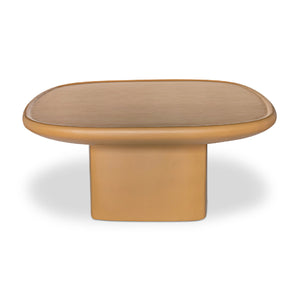   Modern European furniture - Oval Concrete Outdoor Coffee Table - www.oroa.com | Oroa.com