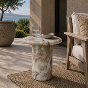   Modern European furniture - Sculptural Indoor/Outdoor Side Table - www.oroa.com | Oroa.com