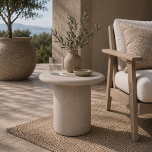   Modern European furniture - Sculptural Indoor/Outdoor Side Table - www.oroa.com | Oroa.com