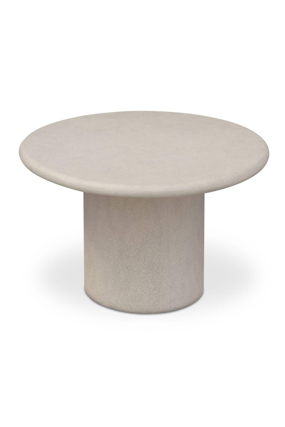   Concrete Oval Outdoor Dining Table | Oroa.com