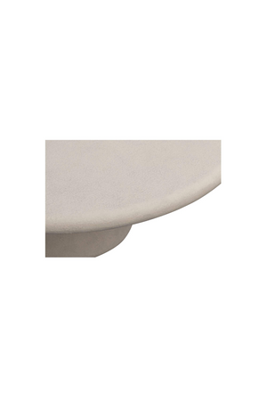   Concrete Oval Outdoor Dining Table | Oroa.com