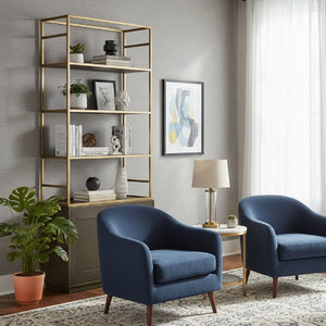 Modern European furniture - Solid Oak 2-Door Bookshelf - www.oroa.com