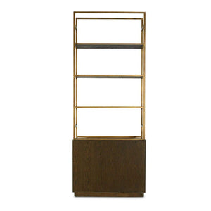 Modern European furniture - Solid Oak 2-Door Bookshelf - www.oroa.com