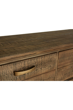   Modern European furniture - Fir Wood 4-Drawer Console Table - www.oroa.com | Oroa.com