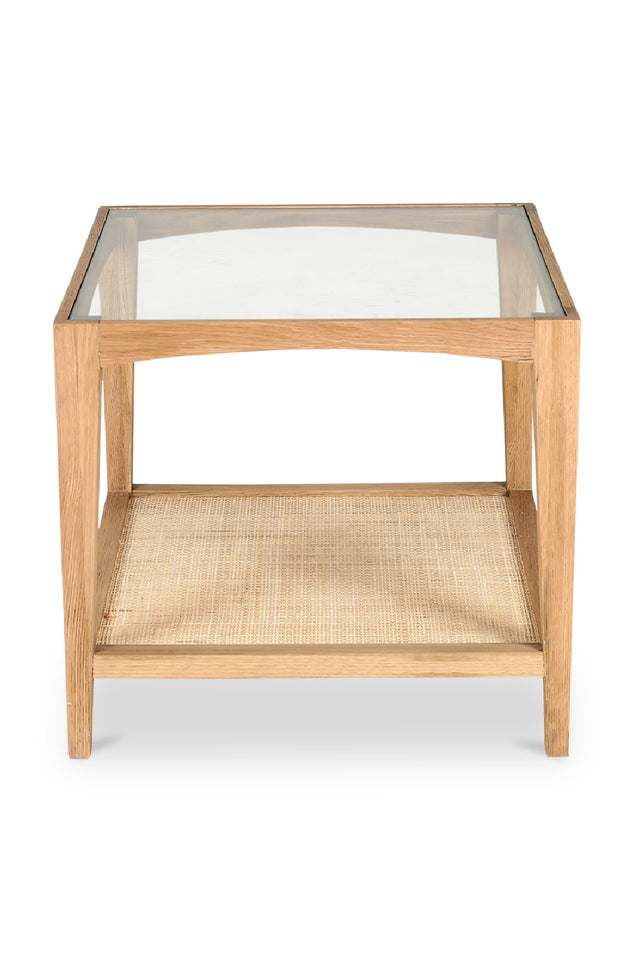 Modern European furniture - Cane Shelf Side Table - www.oroa.com