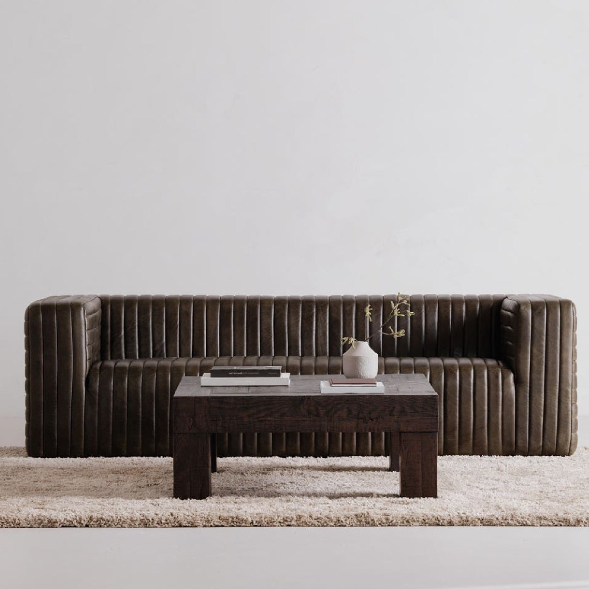 Solid Oak Square Coffee Table | Novi Living Evander | Oroa.com