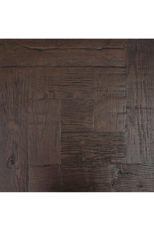   Modern European furniture - Rustic Oak Square Side Table - www.oroa.com | Oroa.com
